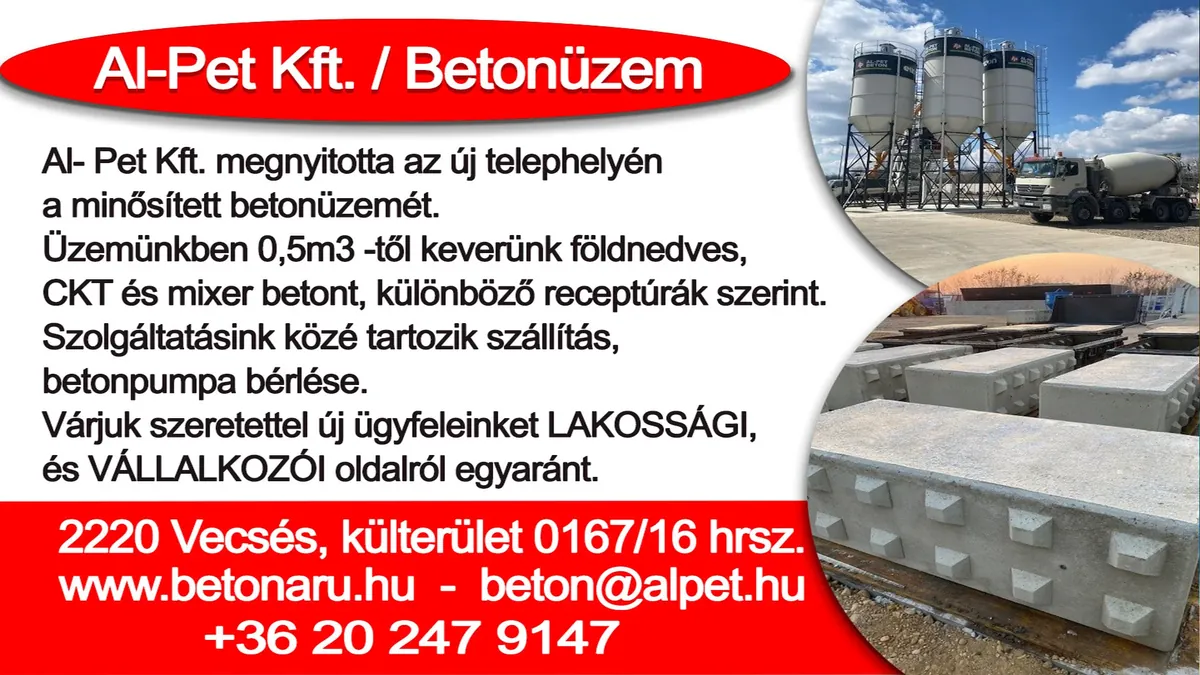 Üzleti – képújság-oldal