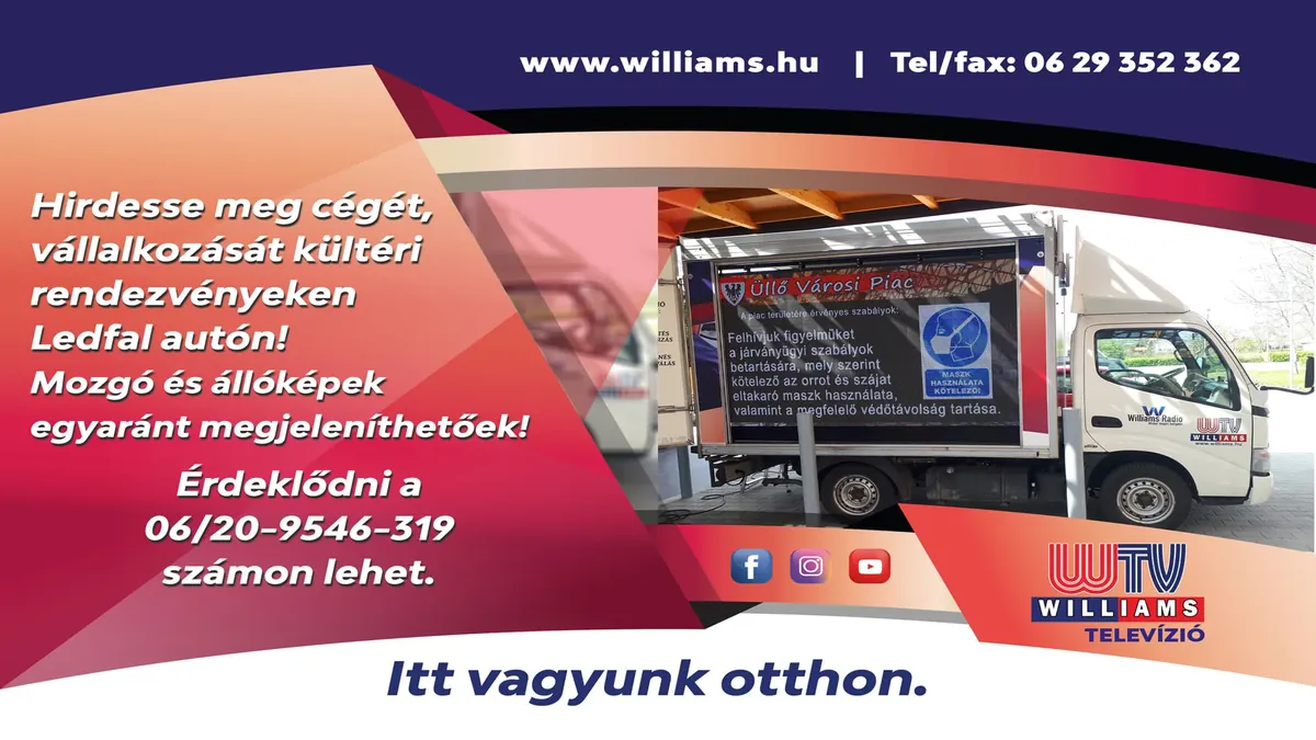 Üzleti – képújság-oldal