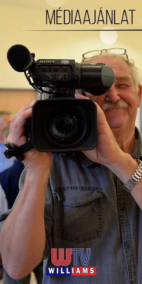 Hirdess a Williams Televízióban – médiaajánlat